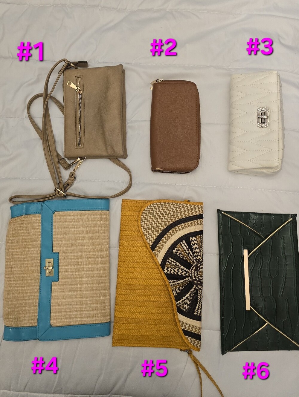 Clutches I no longer wear - make me an offer